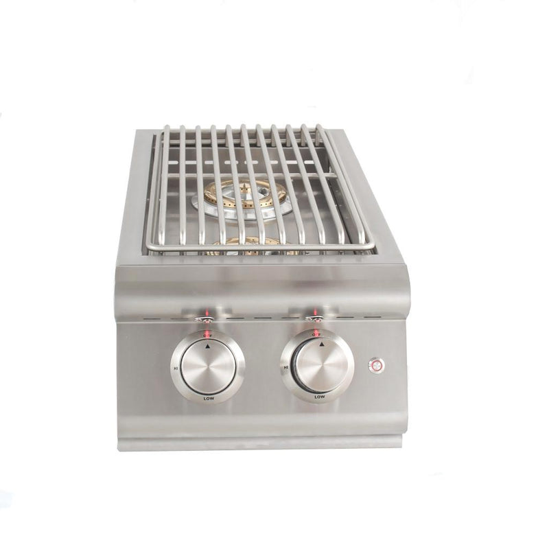 Blaze Built-In Premium LTE Double Side Burner with Lights